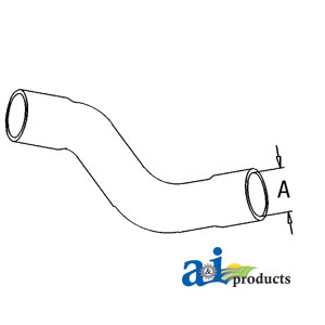 UJD11306     Lower Hose---Replaces L34921